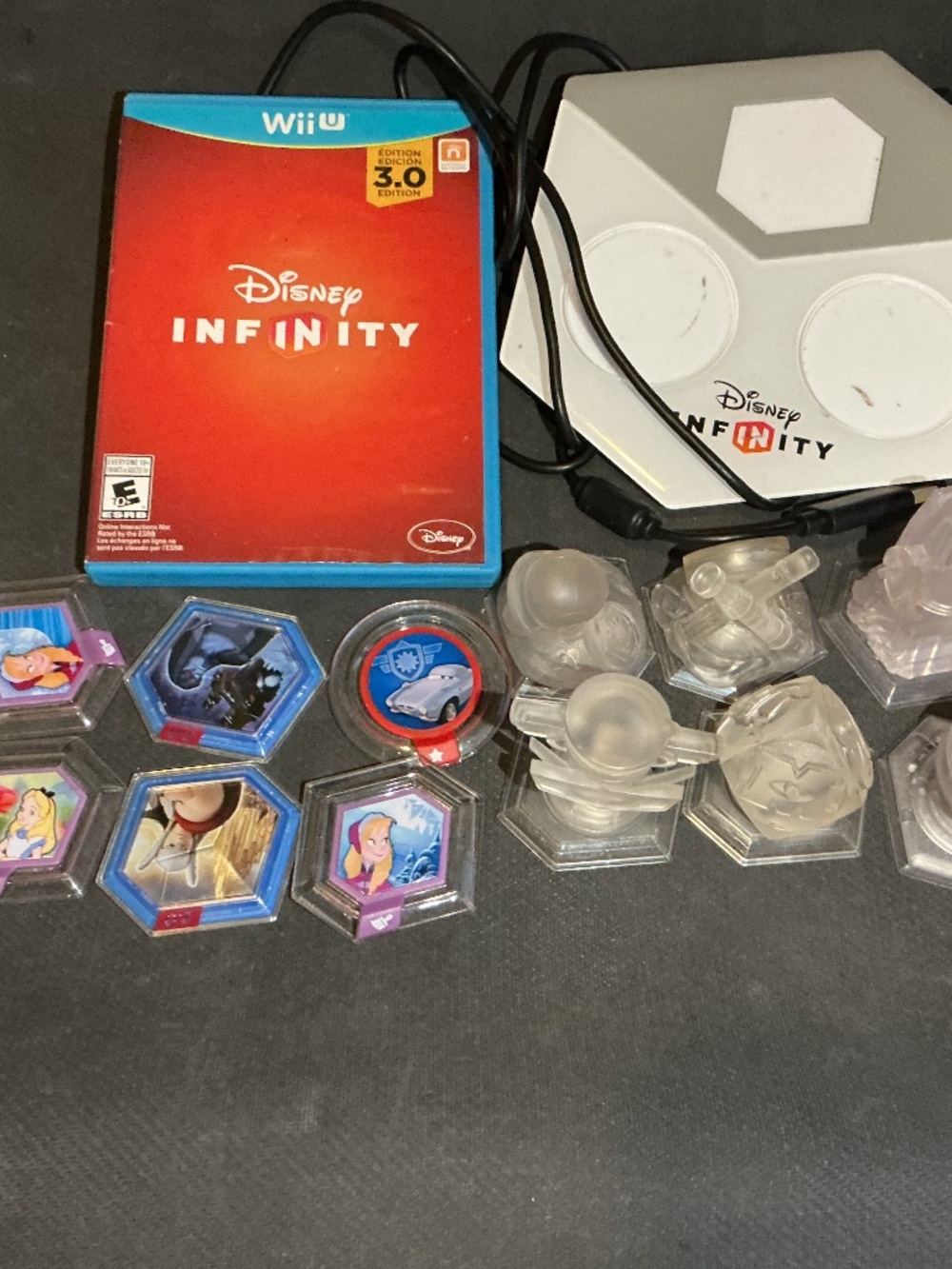 Disney Infinity 3.0 For Nintendo Wii U with Game Play board and other Pieces